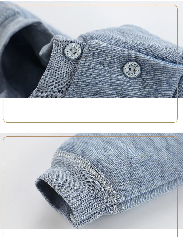Winter Kids Pajamas For Baby Children Thermal Underwear Clothes Suit Three Layers Thick Cotton Toddler Boys Girls Sleepwear Set