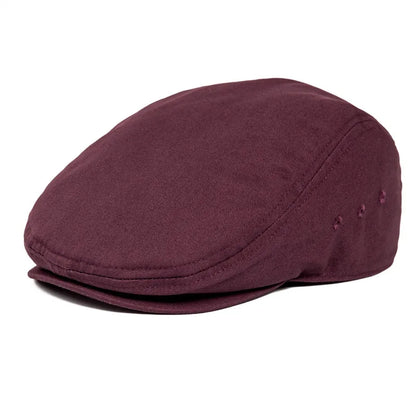 Airhole Flat Cap Mens Cotton Driver Hat Summer Newsboy Caps Ivy Hat Gatsby Breathable Beret Golf Casual Hats with Button