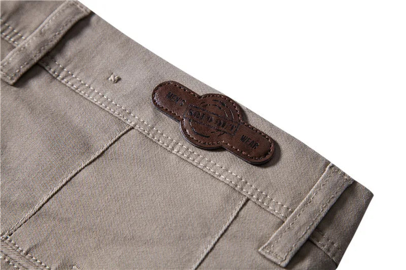 Casual Cotton Men Trousers Solid Color Slim Fit Men's Pants New Spring Autumn High Quality Classic Business Pants Men