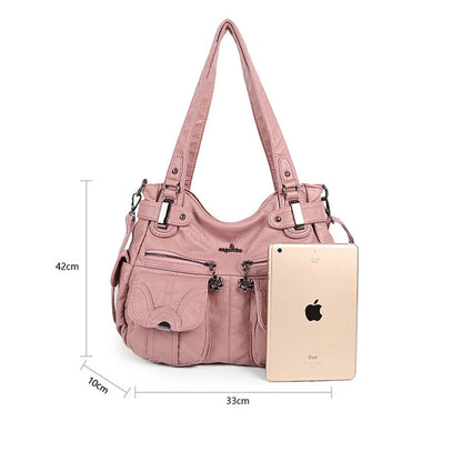Women Handbags Top-handle Handbag Multifunctional Bag PU Shoulder Bag 13”x17” Casual Bags Shopper Bags Large