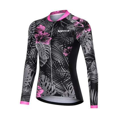 Pro Women Cycling Jersey Autumn MTB Bike Wear Bicycle Clothes Long Sleeve Womens Cycling Clothing Ropa De Ciclismo bike jersey