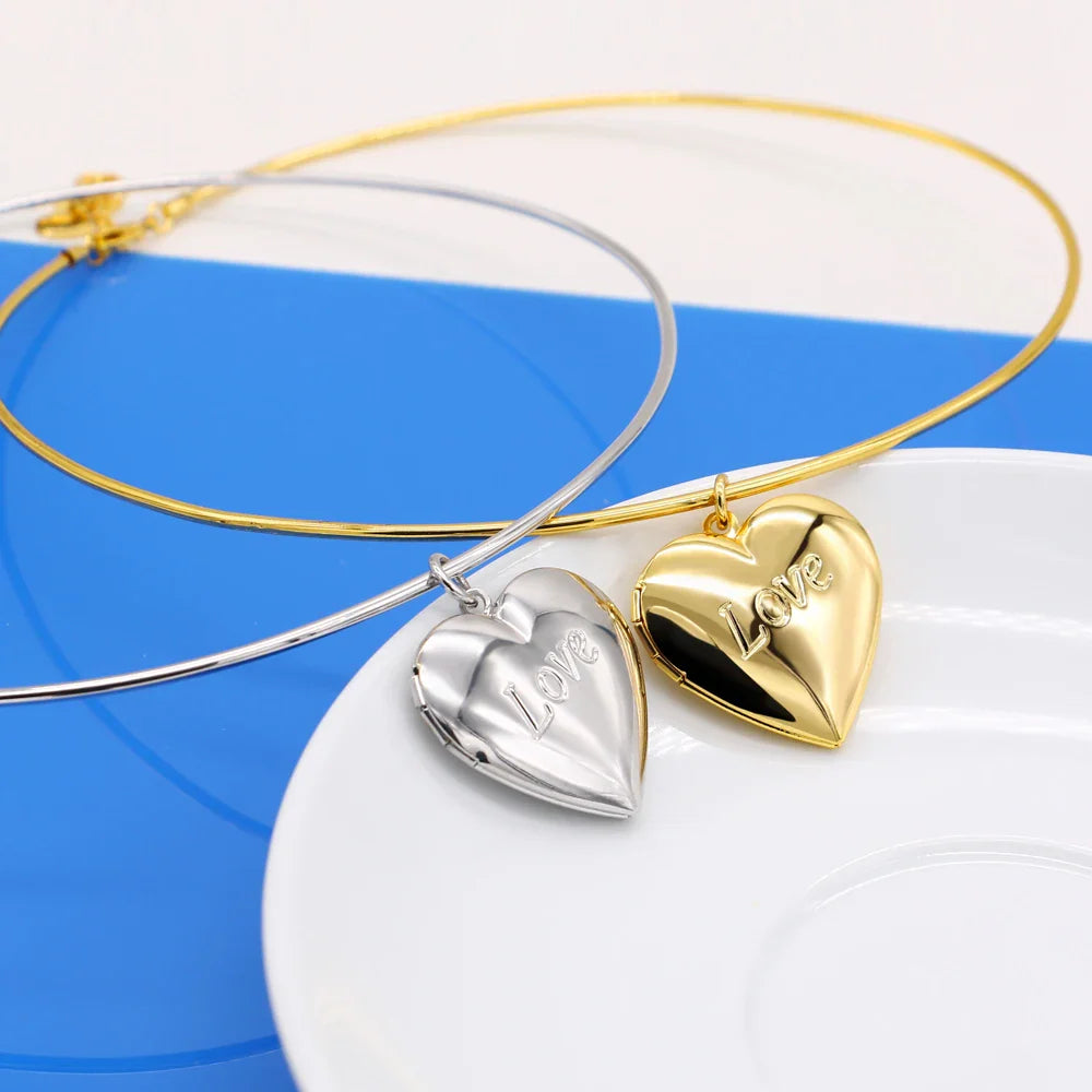 Vintage Simple 925 Sterling Silver Necklace Geometric Choker Shiny And Delicate Collarbone Chain For Women's Golden Jewellery