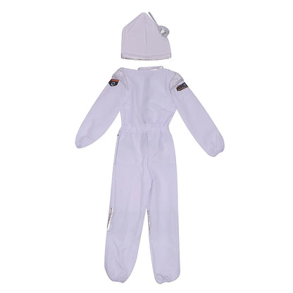 Deluxe Boys Girls White Space Astronaut Costume Suitable For Book Week Halloween Carnival Out Space Themed Party Kids Costumes