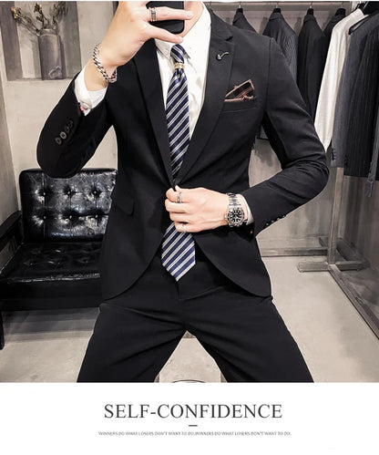 25 Colors 1 Pcs Blazer No Pants S-7XL New Wedding Dress Formal Business Slim Mens Suit Jacket Plaid Striped Solid Color