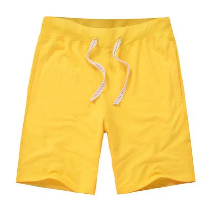 Gray Cotton Shorts Men Summer Sport Fitness Gym Workout Jogger Shorts with Pocket High Quality Plus Size Home Casual Sweatshorts