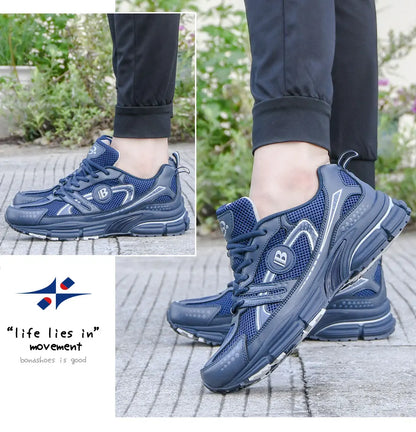 New Designers Trendy Running Shoes for Men Breathable Walking Sports Shoe Man Jogging Sneaker Soft Footwear Mansculino