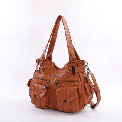 Women Handbags Top-handle Handbag Multifunctional Bag PU Shoulder Bag 13”x17” Casual Bags Shopper Bags Large