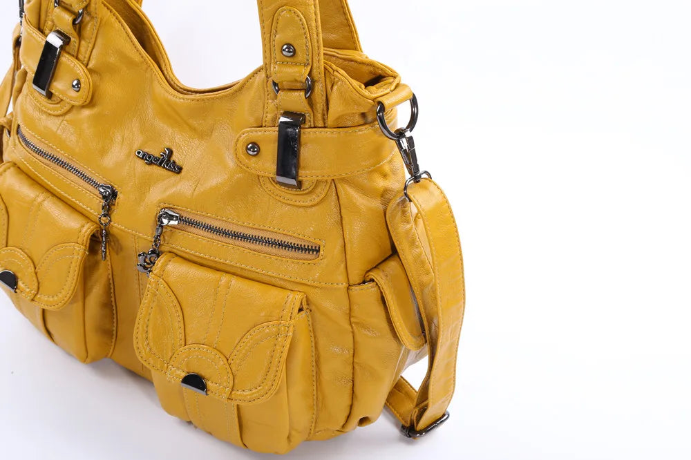 Women Handbags Top-handle Handbag Multifunctional Bag PU Shoulder Bag 13”x17” Casual Bags Shopper Bags Large
