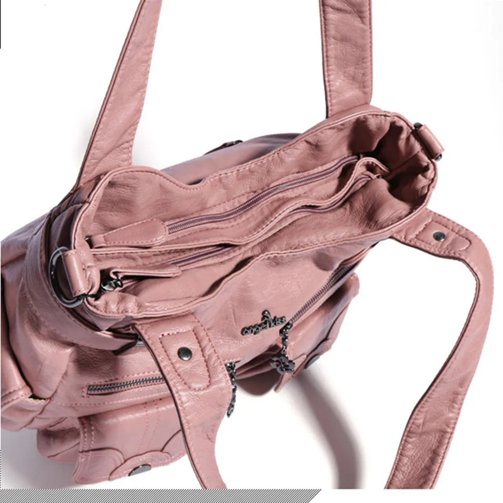Women Handbags Top-handle Handbag Multifunctional Bag PU Shoulder Bag 13”x17” Casual Bags Shopper Bags Large