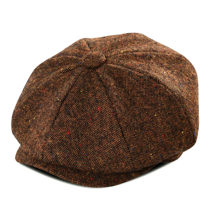 Kids Newsboy Caps Small Size Boy Woolen Tweed Flat Cap Herringbone Girl Infant Toddler Youth Beret Hat for Child