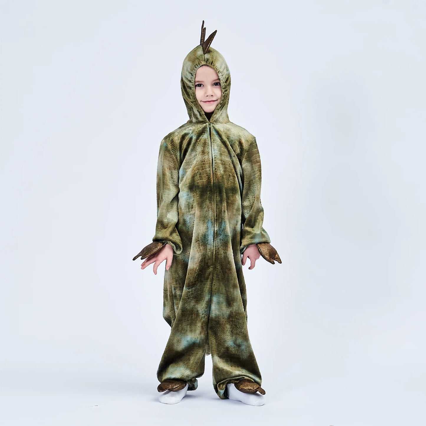 2-8Y Toddler Kids Child Dinosaur T-Rex Costume Cosplay for Boys Halloween Purim Party Disfraz Fantasia Dress Up Hoodie Jumpsuit