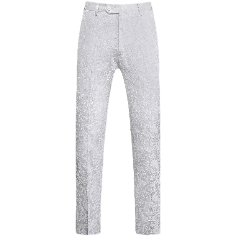 2026 Men Suit Pants, Business Office Trousers, White Black Red Pantalones Hombre Wedding Party Dress Pants Asian Sizes Slacks