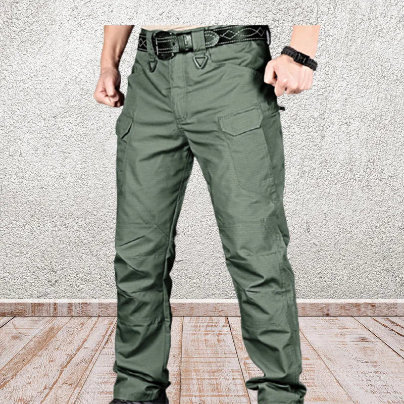 2024 Mens Lightweight Tactical Cargo Pants Elastic Breathable Multiple Pocket Trousers Outdoor Joggers Pant Tactical Pants 6XL