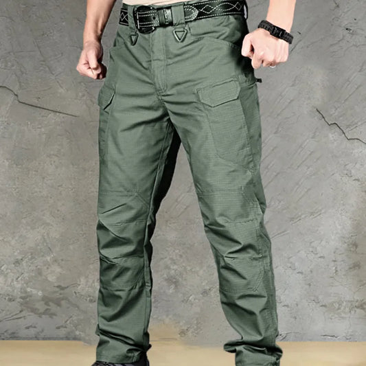 2024 New Mens Casual Tactical Pants Multiple Pocket Elasticity Outdoor Quick Dry Tacitcal Trousers Men Slim Fat Cargo Pant 5XL