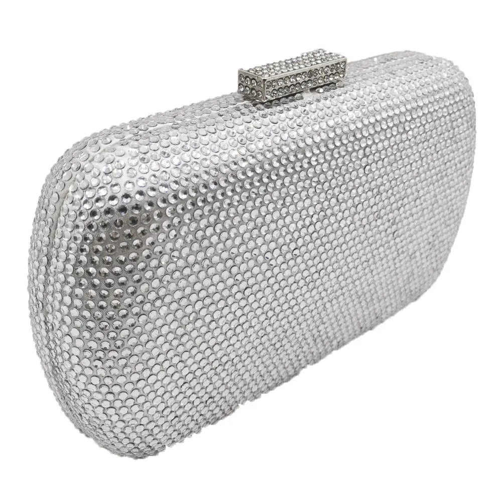Burgundy Crystal Evening Bags and Clutches for Women Formal Party Rhinestone Handbags Wedding Clutch Purse