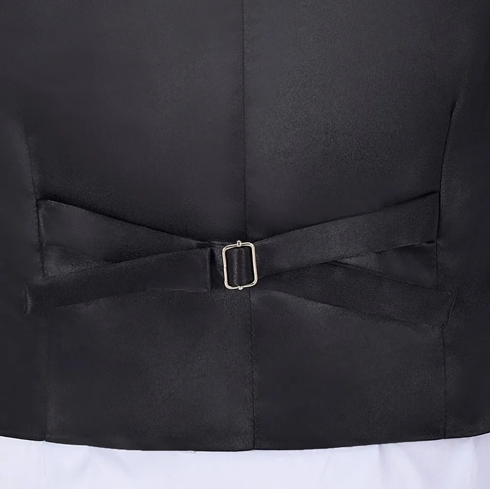 Men's Business Army Green Vest Velvet Wool Single-breasted Cotton Suit Vest Waistcoat For Wedding Formal Vest Groomsmen