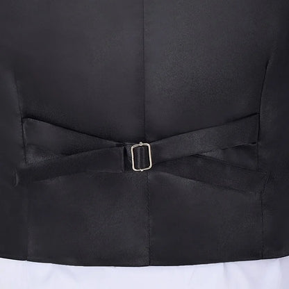 Men's Business Army Green Vest Velvet Wool Single-breasted Cotton Suit Vest Waistcoat For Wedding Formal Vest Groomsmen