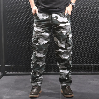 Men's Cargo Pants Men Camouflage Sweatpants Amazon Joggers  Sports Joggers Loose Fit Streetwear Male Hiking Pants