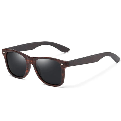 Handmade Natural Wooden Sunglasses Men Polarized Eyewear Women Mirror Vintage Oculos De Sol Masculino UV400 Polarized Lens