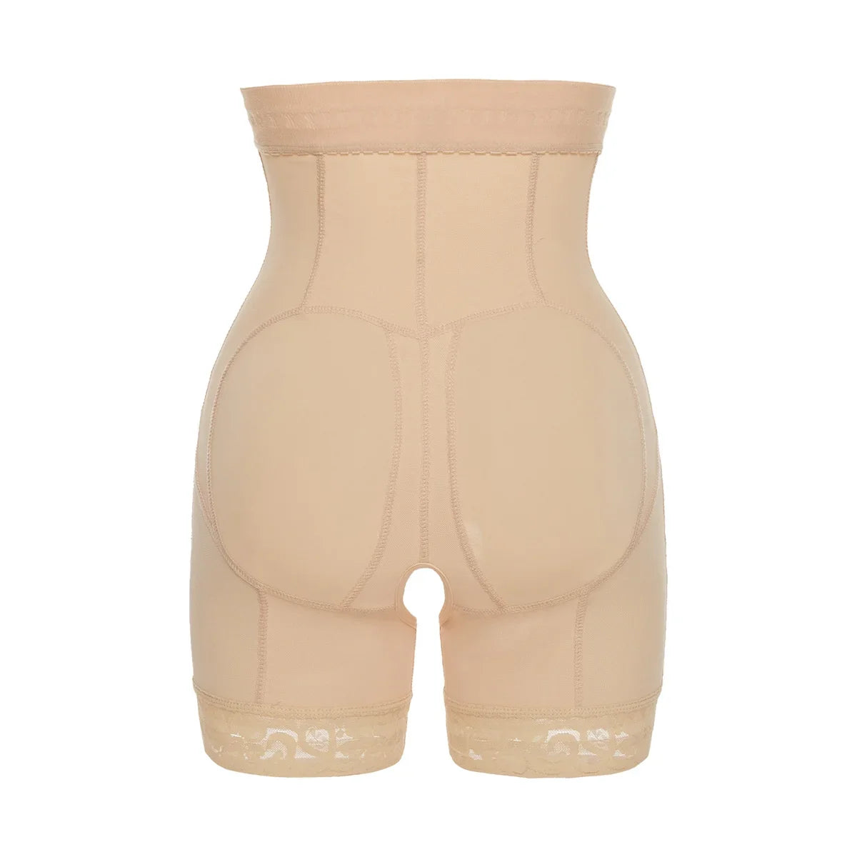 Women Body Sculpt Shaper High Waist Tummy Control Panties Butt Lifter Flat Tummy Pants Open Crotch Hips Enlargement Underwear