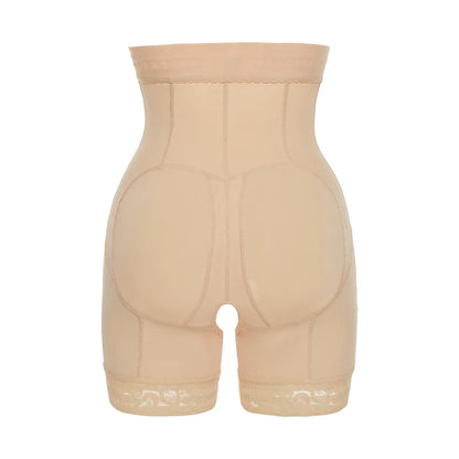 Women Body Sculpt Shaper High Waist Tummy Control Panties Butt Lifter Flat Tummy Pants Open Crotch Hips Enlargement Underwear