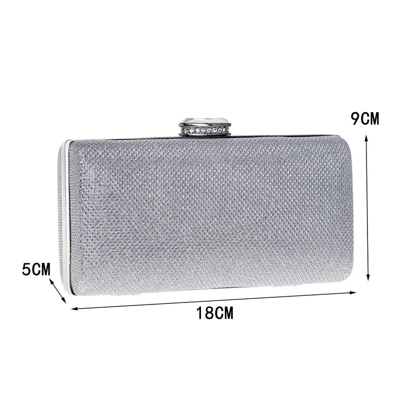 Women Evening Bags Rhinestones Small Day Clutch Shoulder Chain Ball Design Party Wedding Handbags For Female Purse