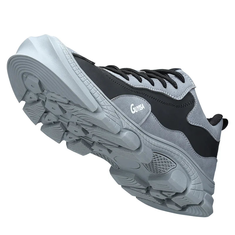 Men Steel Toe Safety Shoes Indestructible Construction Working Shoes Protection Male Footwear Breathable Hiking Industry Boots