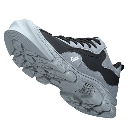 Men Steel Toe Safety Shoes Indestructible Construction Working Shoes Protection Male Footwear Breathable Hiking Industry Boots