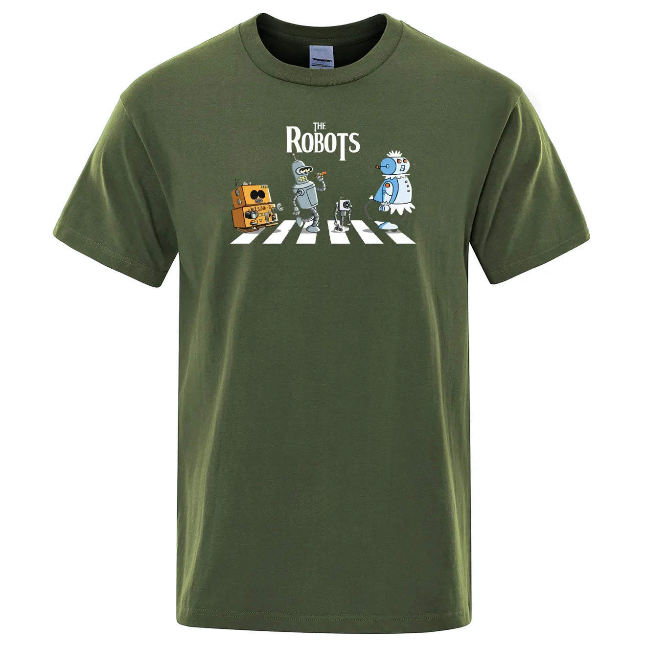 Hot Summer Cotton Men T Shirt Creative droids Printed T-Shirt robot shirt Boy Novelty Men's Short sleeve Tshirt Fashion Tops