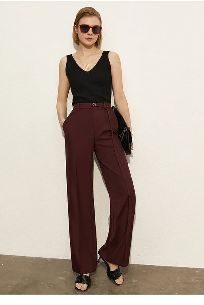 Minimalism Summer New Women's Camisole Tops Office Lady Solid V-neck Sexy Slim Vest Girls Tank Streetwear Tops 12321058