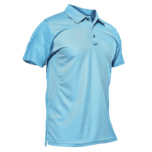Summer Colorful Fashion Polo Tee Shirts Men's Short Sleeve T-shirt Quick Dry Army Team Work Green T-Shirt Tops Clothing