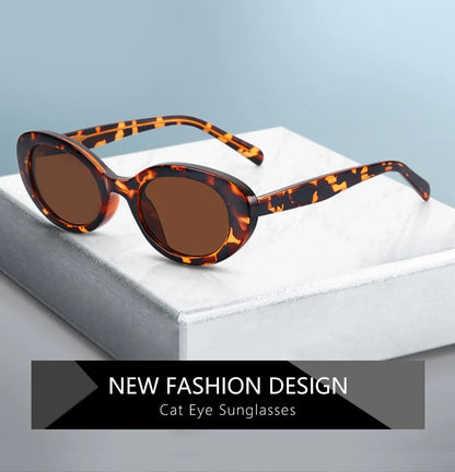 Vintage Cat Eye Sunglasses Female Luxury Design Glasses Outdoor Anti-glare UV400 Shades Goggles Ultralight Sun Glasses