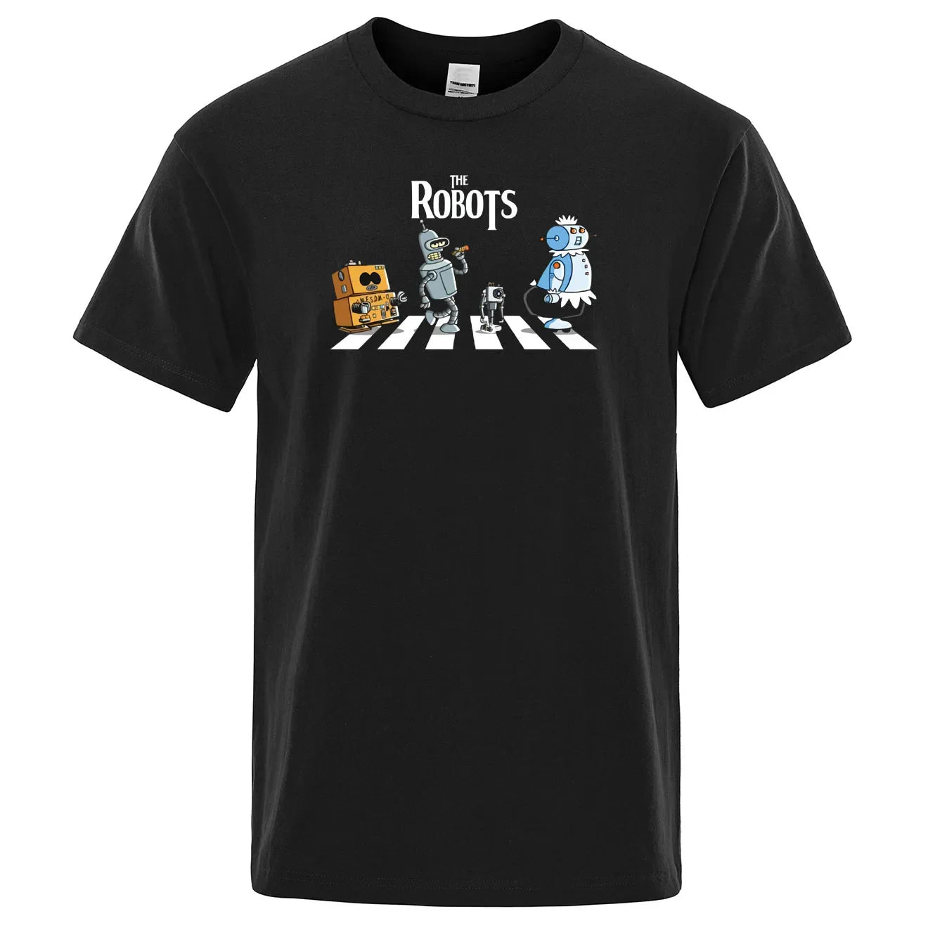 Hot Summer Cotton Men T Shirt Creative droids Printed T-Shirt robot shirt Boy Novelty Men's Short sleeve Tshirt Fashion Tops