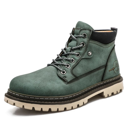 Brand Men Super Warm Snow Boots Winter Men's Ankle Boots Waterproof Short Boots Outdoor Sneakers Autumn Men's Motorcycle Boots