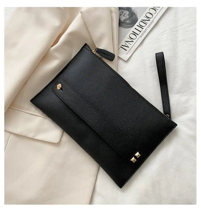 Fashion Luxury Handbag Women Bags PU Leather Designer Ladies Evening Envelope Bag Female Day Clutches 2026 New Lady Clutch Purse