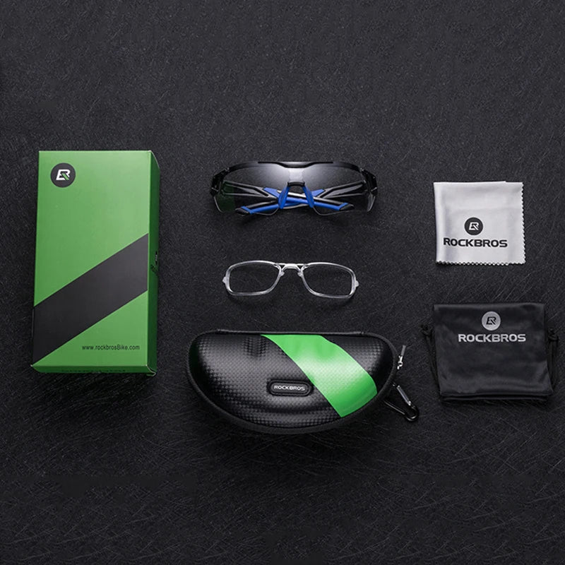 Photochromic Cycling Sunglasses Bike Glasses Eyewear UV400 MTB Road Bicycle Goggles Women Men Outdoor Sports Fishing