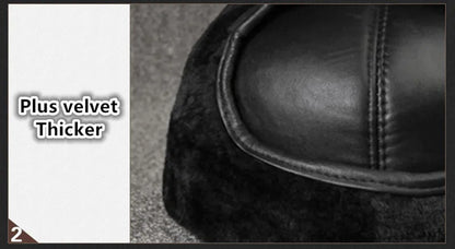 Genuine Leather caps Winter Warm Bomber Hats Sheepskin fuzz Earmuffs hat Men's Cap 모자 골프용품 땡처리 кепка casquette gorras hombre