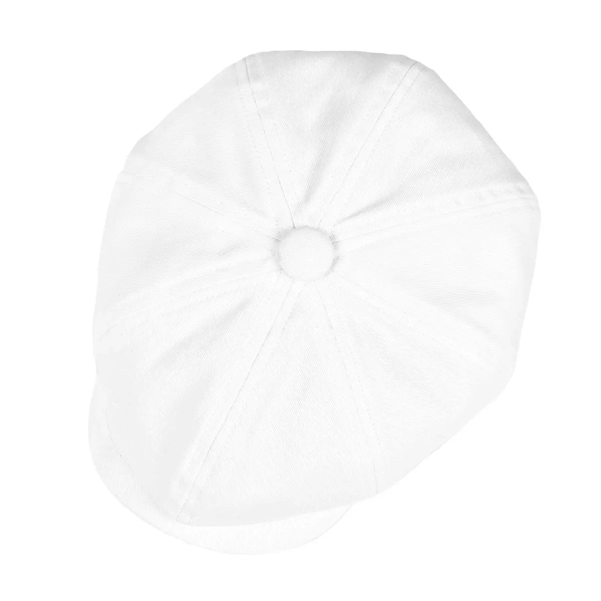 White Twill Cotton Newsboy Cap for Men Women Classic Cabbies Driver Apple Caps Gatsby Flat Hat Baker Boy Headpiece 003