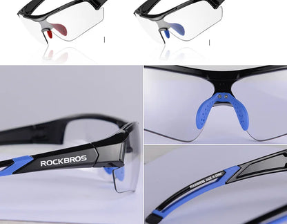 Photochromic Cycling Sunglasses Bike Glasses Eyewear UV400 MTB Road Bicycle Goggles Women Men Outdoor Sports Fishing