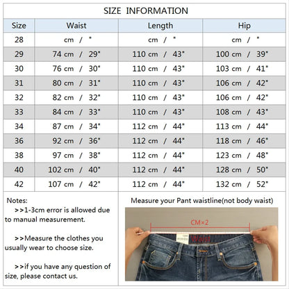 Mens Jeans Cargo Denim Pants Regular Loose Fit Multi Pockets Classic Washed Military Wear Big Size 38 40 42 V7A1J012