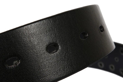 Genuine Leather Heavy Metal Rivet Punk Belts For Men Rock Stud Cowboy Belt Men Ceinture Homme Waist Belt Cinturon Mujer