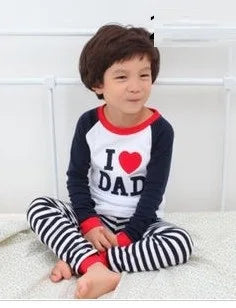 Digger Vehicle Baby Boys Clothes Suits 100% Cotton Children Pajamas Kids Sleepwear Sets Nightgown PJ'S Long Tees Shirts Pant Set