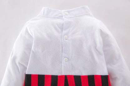 Baby Boys Girls Captain Pirate Costume Infant Toddler Romper Jumpsuit Umorden Halloween Purim Party Fancy Dress Red Stripe