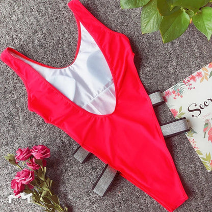 Sexy Leopard Red Black Swimwear Women One Piece Swimsuit 2026 Bodysuit Monokini Swimming for Bathing Suit maillot de bain femme