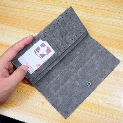 Men's Wallet Slim For Vintage Leather Wallets Thin Male Porte Feuille Billetera Hombre 2021 Mens Wallet Money Carteira Masculina