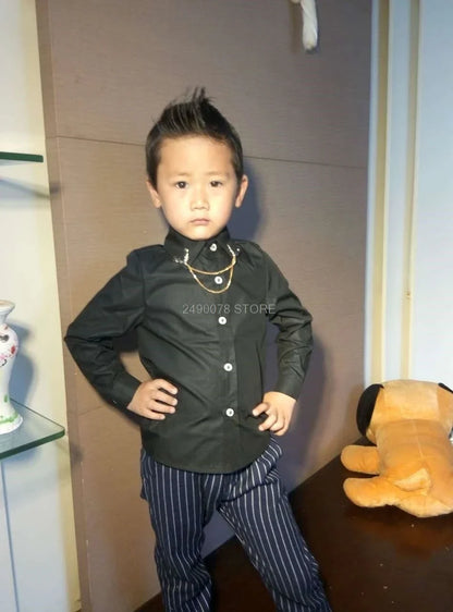 Boys Wedding Birthday Dress Kids Brand White Suit Gentleman Boys Blazer Jacket Shirt Pant Formal Suit Children Clothing Set