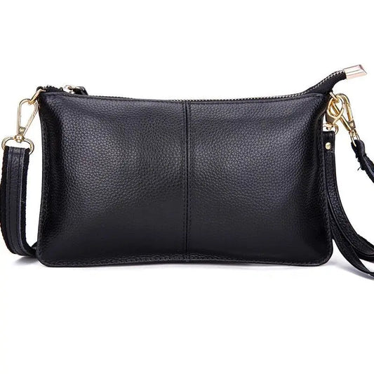 Candy Color Women Crossbody Bags Genuine Leather Shoulder Bags For Ladies Designer Summer Daily Messenger Small Leisure Bag