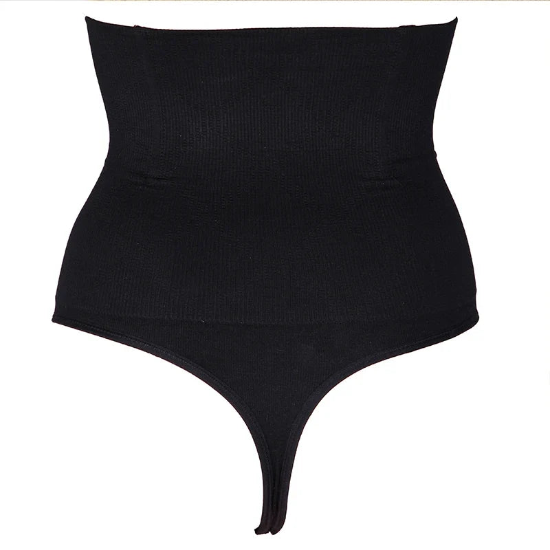 Miss Moly Women Sexy Thong Tummy Control Slimming Panties High Waist Trainer Seam-free Shapewear Girdle Bodysuit Body Shaper