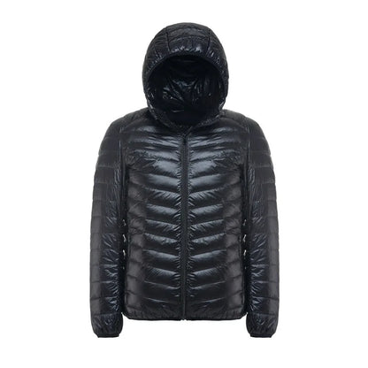 11XL 10XL Large Size Down Coats Male Ultra Light Down Jacket Men Windbreaker Feather Lightweigt Hooded Winter Parka