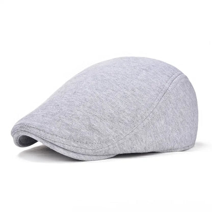 Cotton Men Women Flat Cap Driver Retro Vintage Soft Boina Casual Baker Newsboy Caps Cabbie Hat for Male
